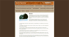 Desktop Screenshot of islandengraving.net