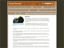 Tablet Screenshot of islandengraving.net